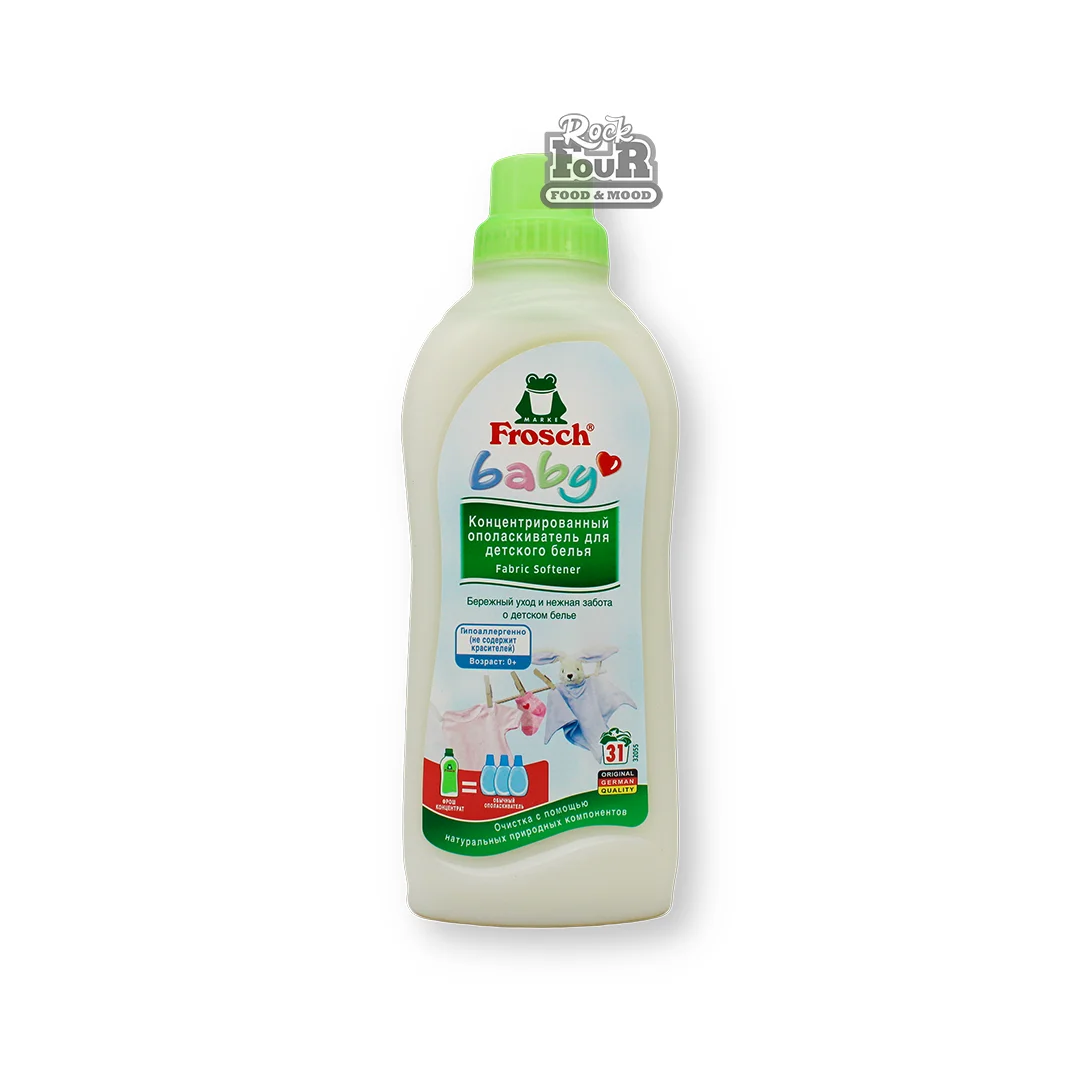 Մաքրող-փափկեցնող միջոց մանկական «Frosch Baby» 750մլ